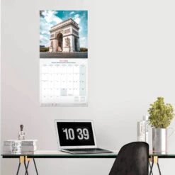 Calendario De Pared 2025 Paris -Eric Ventas calendario de pared 2025 paris 3