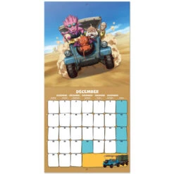 Calendario De Pared 2025 Sand Land -Eric Ventas calendario de pared 2025 sand land 2