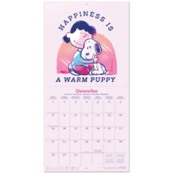 Calendario De Pared 2025 Snoopy -Eric Ventas calendario de pared 2025 snoopy 2
