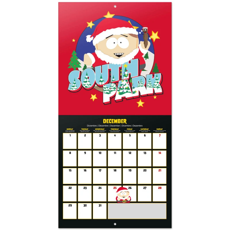 Calendario De Pared 2025 South Park 5 Calendario De Pared 2025 South Park - Imagen 3