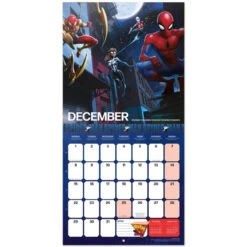 Calendario De Pared 2025 Spider-Man Marvel -Eric Ventas calendario de pared 2025 spider man marvel 2