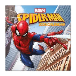 Calendario De Pared 2025 Spider-Man Marvel