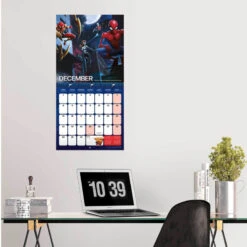 Calendario De Pared 2025 Spider-Man Marvel -Eric Ventas calendario de pared 2025 spider man marvel 3