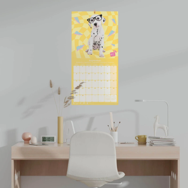 Calendario De Pared 2025 Studio Pets Puppies 6 Calendario De Pared 2025 Studio Pets Puppies - Imagen 4