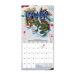 Calendario De Pared 2025 Tortugas Ninja -Eric Ventas calendario de pared 2025 tortugas ninja 2