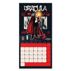 Calendario De Pared 2025 Universal Monsters -Eric Ventas calendario de pared 2025 universal monsters 2