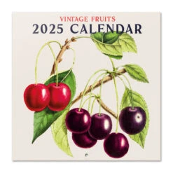 Calendario De Pared 2025 Vintage Fruits