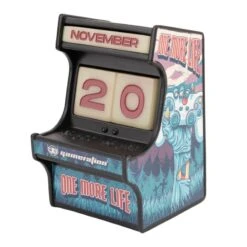 Calendario Perpetuo 3D Máquina Arcade Gameration One More Life