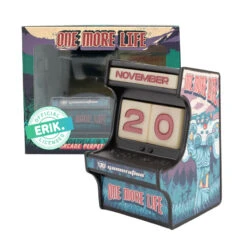Calendario Perpetuo 3D Máquina Arcade Gameration One More Life -Eric Ventas calendario perpetuo 3d arcade gameration one more life 3
