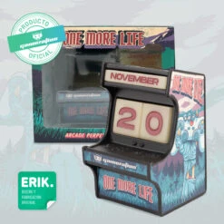 Calendario Perpetuo 3D Máquina Arcade Gameration One More Life -Eric Ventas calendario perpetuo 3d arcade gameration one more life 9