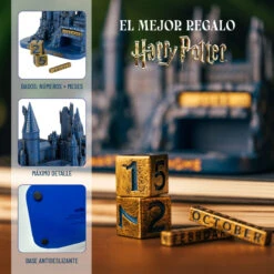 Calendario Perpetuo 3D Harry Potter Hogwarts 22 Calendario Perpetuo 3D Harry Potter Hogwarts -Eric Ventas calendario perpetuo 3d harry potter hogwarts 9