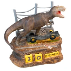Calendario Perpetuo 3D Jurassic Park T-Rex