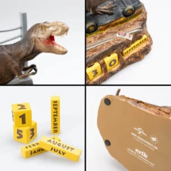 Calendario Perpetuo 3D Jurassic Park T-Rex -Eric Ventas calendario perpetuo 3d jurassic park t rex 3