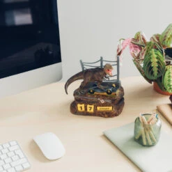 Calendario Perpetuo 3D Jurassic Park T-Rex -Eric Ventas calendario perpetuo 3d jurassic park t rex 6