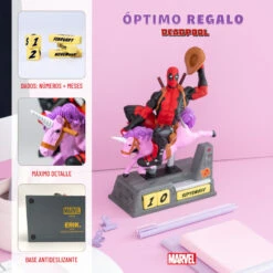 Calendario Perpetuo 3D Marvel Deadpool Erik -Eric Ventas calendario perpetuo 3d marvel deadpool erik 9