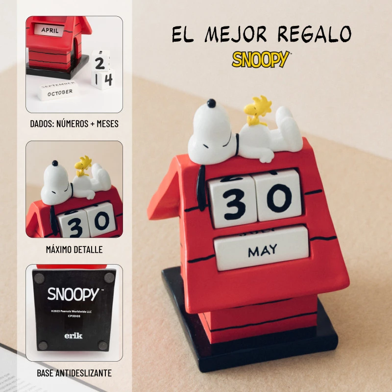 Calendario Perpetuo 3D Snoopy 11 Calendario Perpetuo 3D Snoopy - Imagen 9