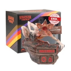 Calendario Perpetuo 3D Stranger Things Demogorgon -Eric Ventas calendario perpetuo 3d stranger things demogorgon 4