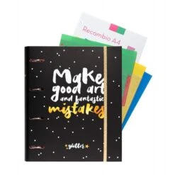 Carpeblock 4 Anillas Glitter Stars