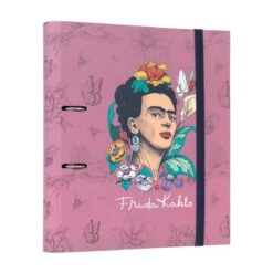 Carpeta 2 Anillas Frida Kahlo Viva La Vida