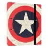 Carpeta 2 Anillas Troquelada Premium Marvel Captain America Shield -Eric Ventas carpeta 2 anillas troquelada premium marvel captain america shield