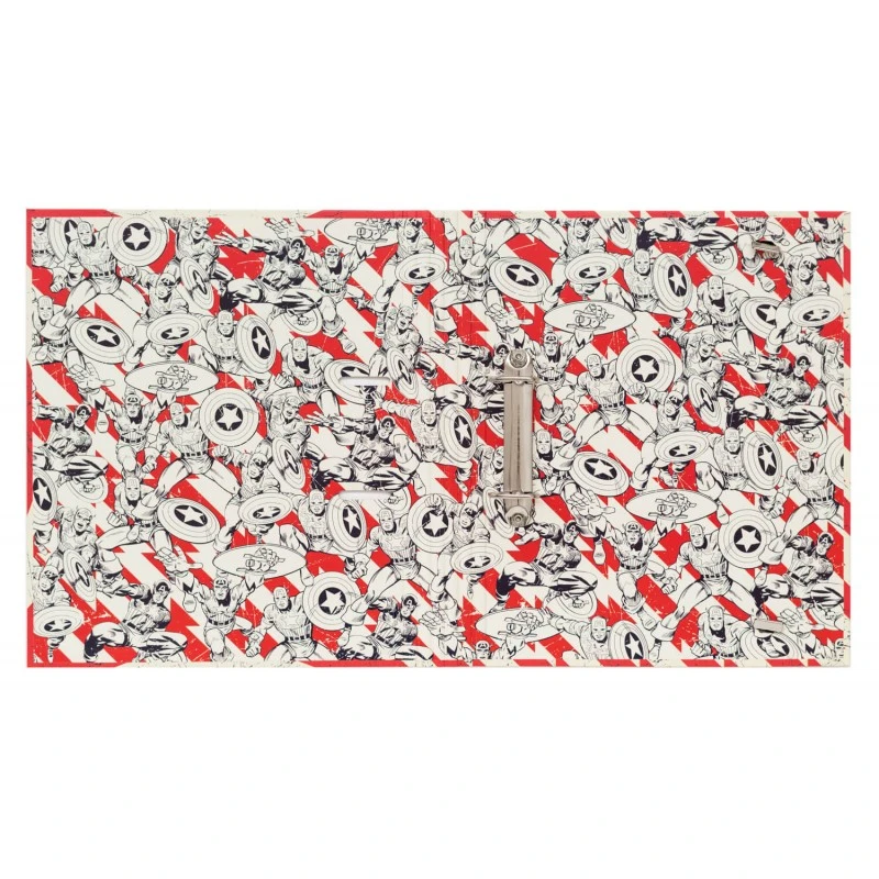 Carpeta 2 Anillas Troquelada Premium Marvel Captain America Shield 5 Carpeta 2 Anillas Troquelada Premium Marvel Captain America Shield - Imagen 3