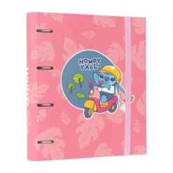 Carpeta 4 Anillas Disney Stitch