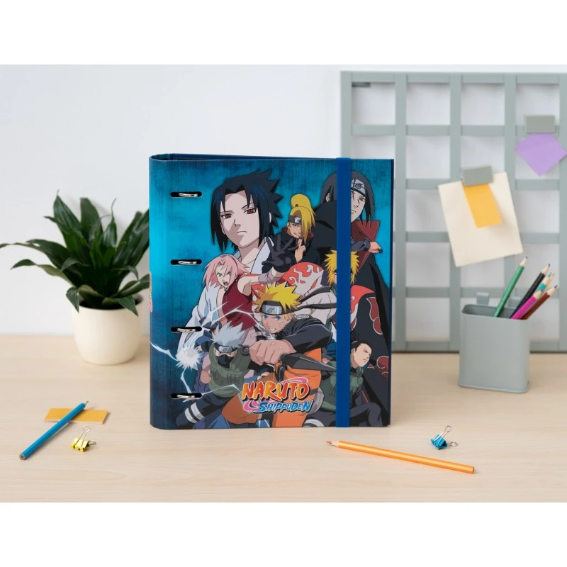Carpeta 4 Anillas Naruto 6 Carpeta 4 Anillas Naruto - Imagen 4