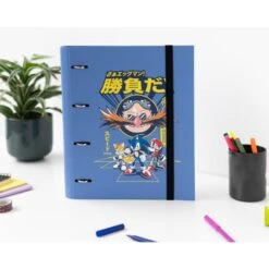 Carpeta 4 Anillas Sonic The Hedgehog -Eric Ventas carpeta 4 anillas sonic the hedgehog 2