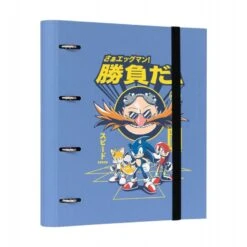 Carpeta 4 Anillas Sonic The Hedgehog