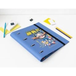 Carpeta 4 Anillas Sonic The Hedgehog -Eric Ventas carpeta 4 anillas sonic the hedgehog 3