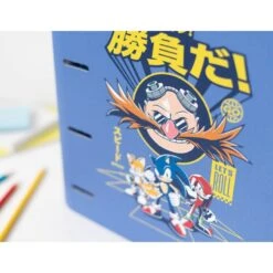 Carpeta 4 Anillas Sonic The Hedgehog -Eric Ventas carpeta 4 anillas sonic the hedgehog 4