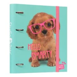Carpeta 4 Anillas Studio Pets Dog Lovely Puppies