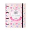 Carpeta 4 Anillas Troquelada Premium Amelie Classic Rosa -Eric Ventas carpeta 4 anillas troquelada premium amelie classic rosa