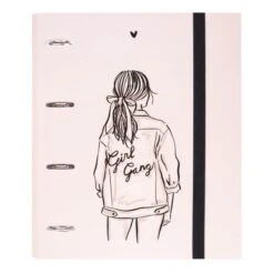 Carpeta 4 Anillas Troquelada Premium Ana Marin