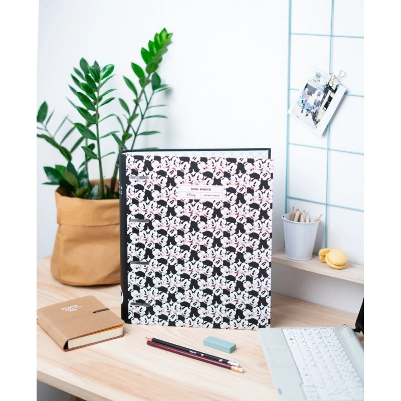 Carpeta 4 Anillas Troquelada Premium Mickey Mouse It´s A Mickey Thing 7 Carpeta 4 Anillas Troquelada Premium Mickey Mouse It´s A Mickey Thing - Imagen 5