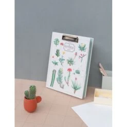 Carpeta A4 Con Pinza Botanical Cacti -Eric Ventas carpeta a4 con pinza botanical cactus 3
