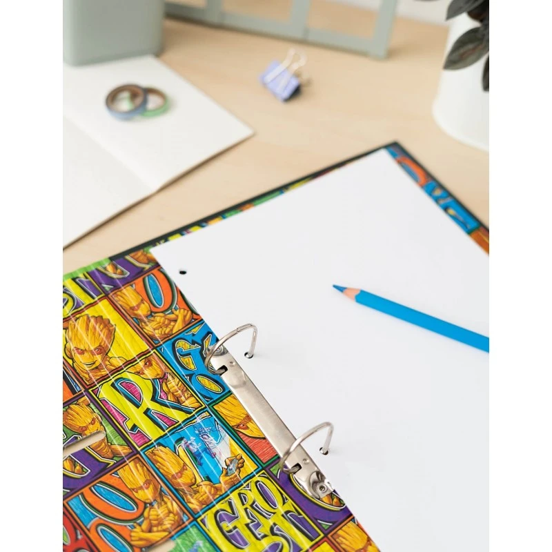 Carpeta Escolar 2 Anillas Groot Marvel 9 Carpeta Escolar 2 Anillas Groot Marvel - Imagen 7