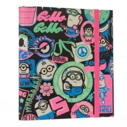 Carpeta Escolar 2 Anillas Minions