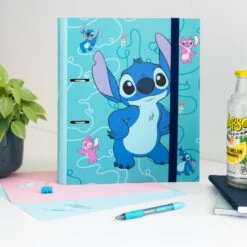 Carpeta Escolar 2 Anillas Stitch Waves Disney -Eric Ventas carpeta escolar 2 anillas stitchwaves disney 3