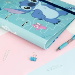 Carpeta Escolar 2 Anillas Stitch Waves Disney -Eric Ventas carpeta escolar 2 anillas stitchwaves disney 4