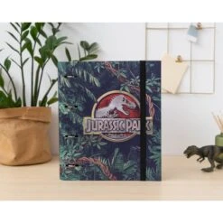Carpeta Escolar 4 Anillas Jurassic Park -Eric Ventas carpeta escolar 4 anillas jurassic park 3