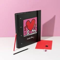 Carpeta Escolar 4 Anillas Keith Haring -Eric Ventas carpeta escolar 4 anillas keith haring 6