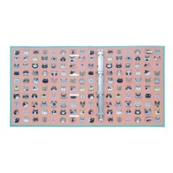 Carpeta Escolar 4 Anillas Meow Meow -Eric Ventas carpeta escolar 4 anillas meow meow 2