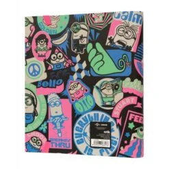 Carpeta Escolar 4 Anillas Minions -Eric Ventas carpeta escolar 4 anillas minions 1