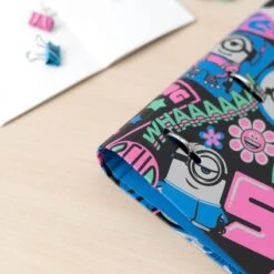 Carpeta Escolar 4 Anillas Minions -Eric Ventas carpeta escolar 4 anillas minions 4