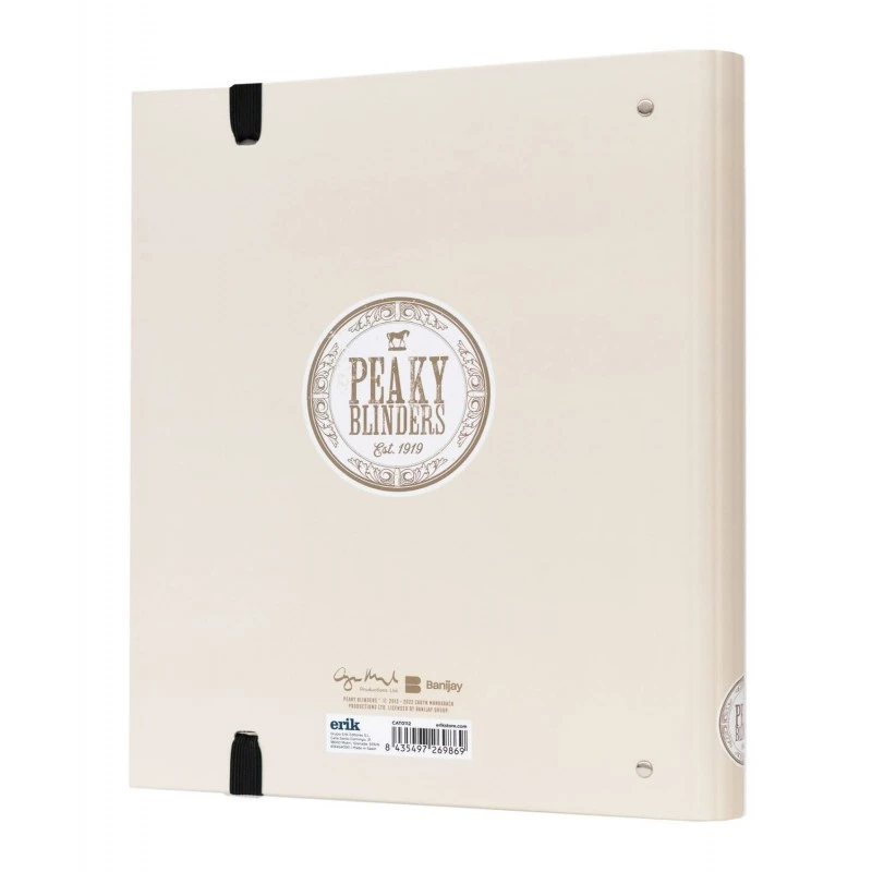 Carpeta Escolar 4 Anillas Peaky Blinders Shelby Dry Gin 4 Carpeta Escolar 4 Anillas Peaky Blinders Shelby Dry Gin - Imagen 2