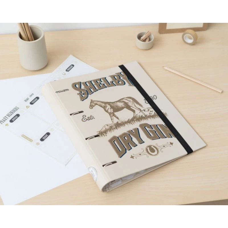 Carpeta Escolar 4 Anillas Peaky Blinders Shelby Dry Gin 9 Carpeta Escolar 4 Anillas Peaky Blinders Shelby Dry Gin - Imagen 7