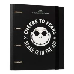 Carpeta Escolar 4 Anillas Pesadilla Antes De Navidad