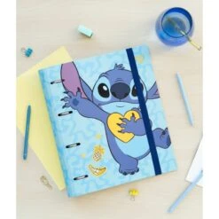 Carpeta Escolar 4 Anillas Stitch Tropical Disney -Eric Ventas carpeta escolar 4 anillas stitch tropical disney 6