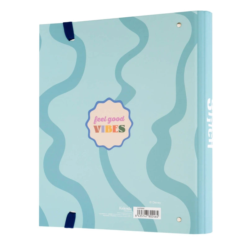 Carpeta Escolar 4 Anillas Stitch Waves Disney 4 Carpeta Escolar 4 Anillas Stitch Waves Disney - Imagen 2